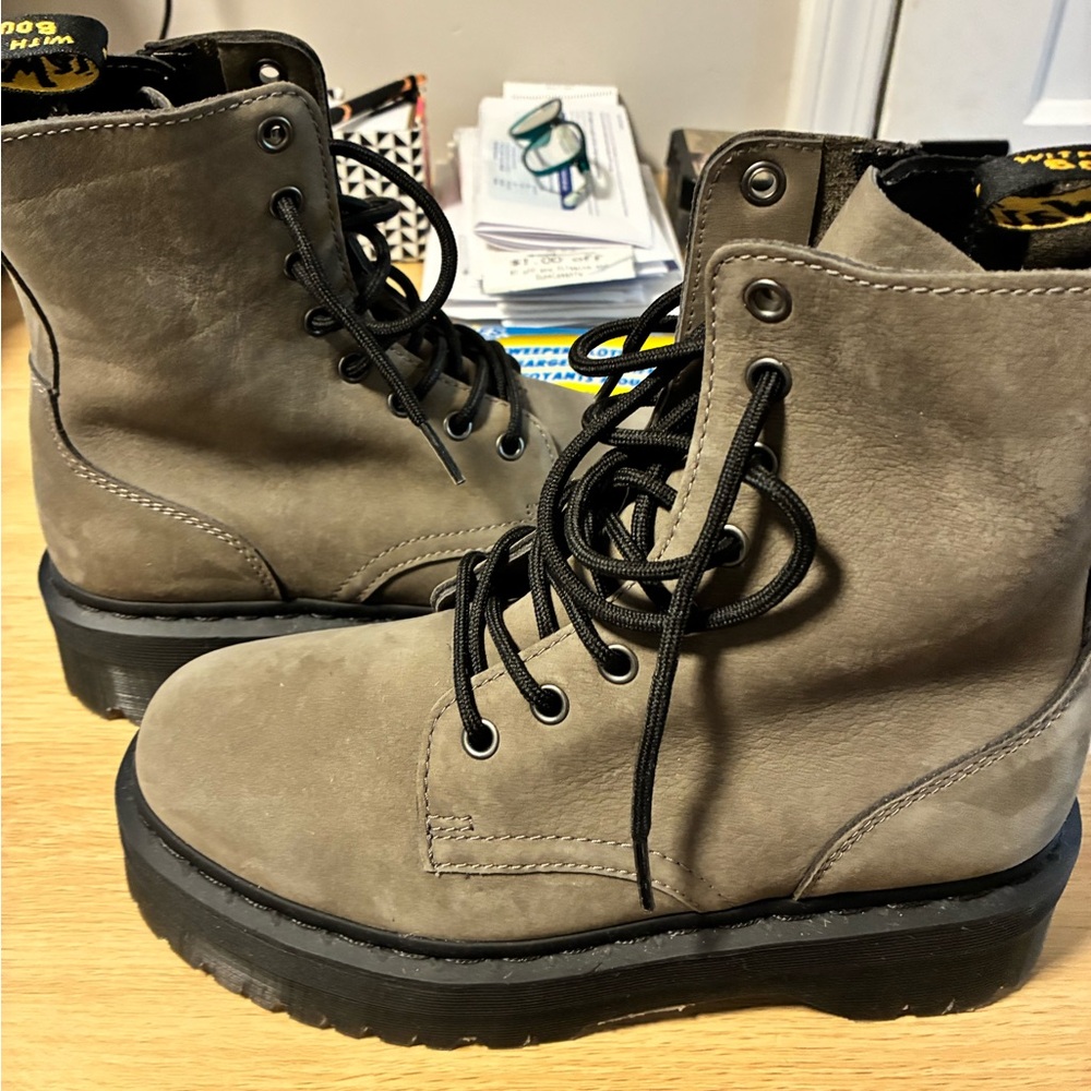 Dr. Martens Gray Jadon Boots